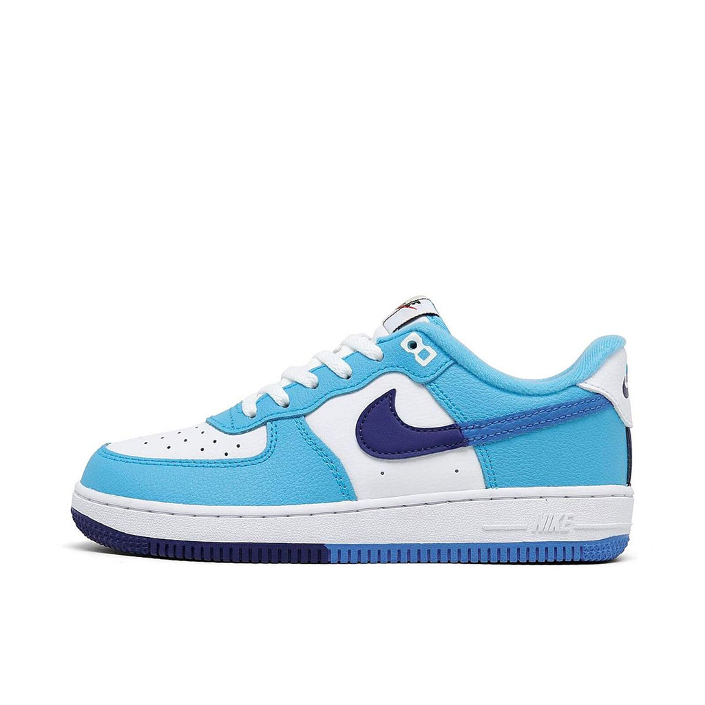 Little Kid's Nike Force 1 LV8 2 White/Lt Photo Blue (DX2164 100)