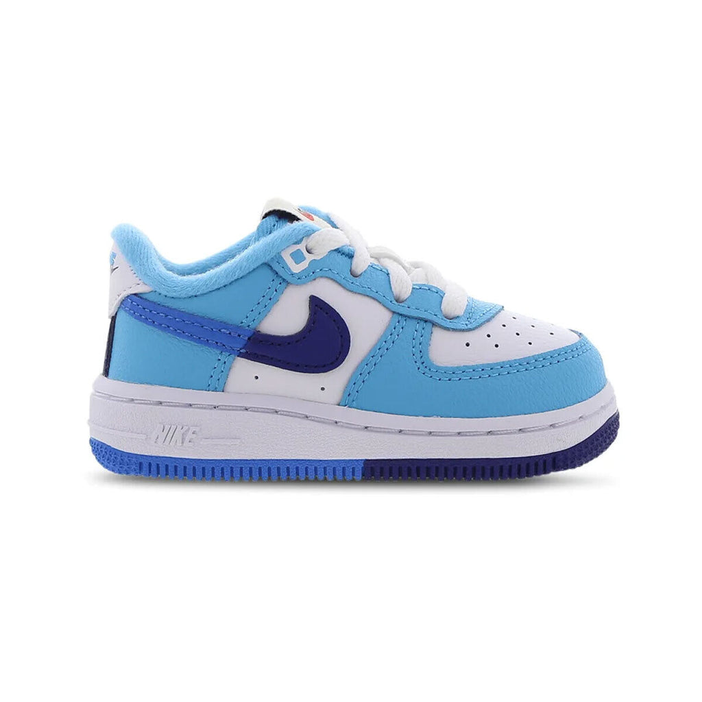 Toddler's Nike Force 1 LV8 2 White/Lt Photo Blue (DX2165 100)