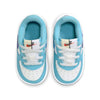 Toddler's Nike Force 1 LV8 2 White/Lt Photo Blue (DX2165 100)