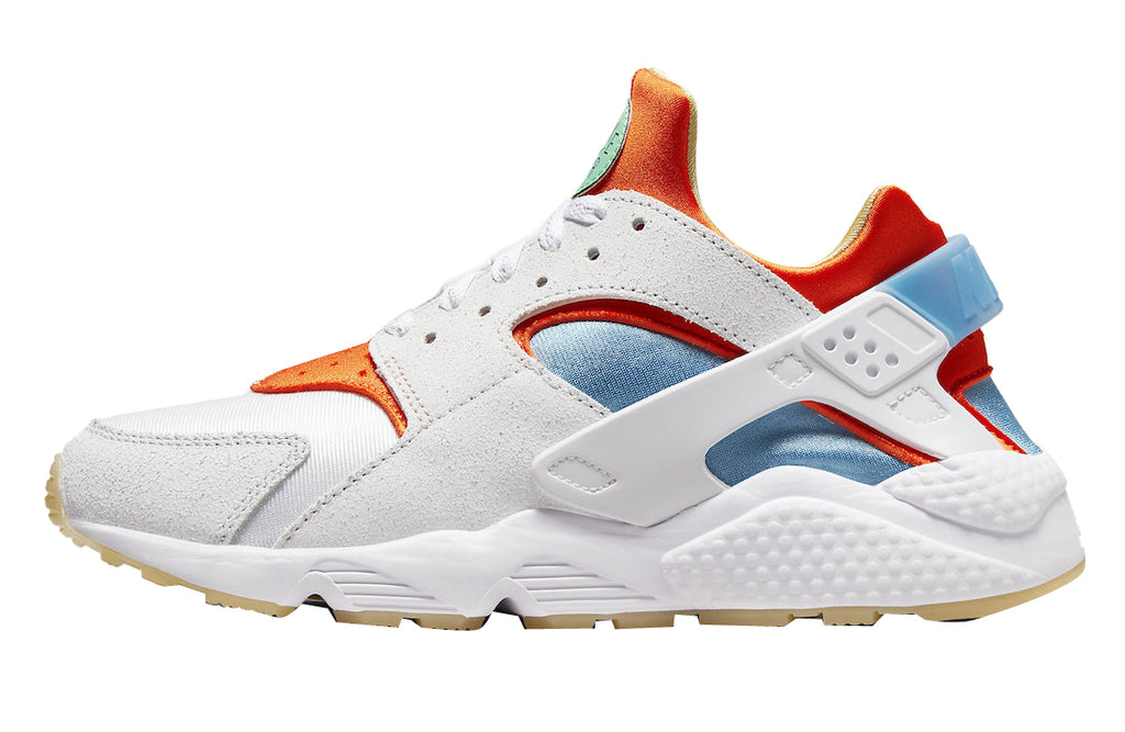 Men's Nike Air Huarache White/Safety Orange (DX2345 100)