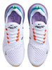Women's Nike Air Max 270 White/Black-Safety Orange (DX2351 100)