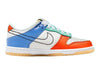 Big Kid's Nike Dunk Low Retro White/Black-Safety Orange (DX3363 100)