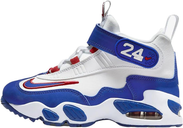 Little Kid's Nike Air Griffey Max 1 White/Old Royal-Gym Red (DX3725 100)