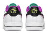 Little Kid's Nike Air Force 1 LV8 White/Black/Vivid Purple (DX3942 100)