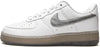 Men's Nike Air Force 1 '07 PRM White/Metallic Silver (DX3945 100)