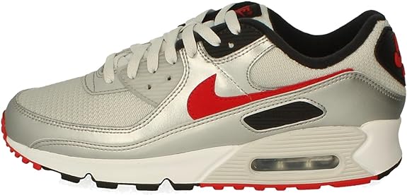 Men's Nike Air Max 90 Photon Dust/University Red (DX4233 001)