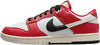 Men's Nike Dunk Low Retro PRM University Red/Black (DZ2536 600)