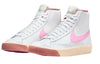 Big Kid's Nike Blazer Mid '77 White/Pink Spell-Guava Ice (DZ2900 100)