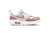 Little Kid's Nike Air Max 1 EasyOn White/Red Stardust-Guava Ice (DZ3308 101)
