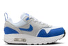 Little Kid's Nike Air Max 1 EasyOn White/Game Royal-Neutral Grey (DZ3308 104)