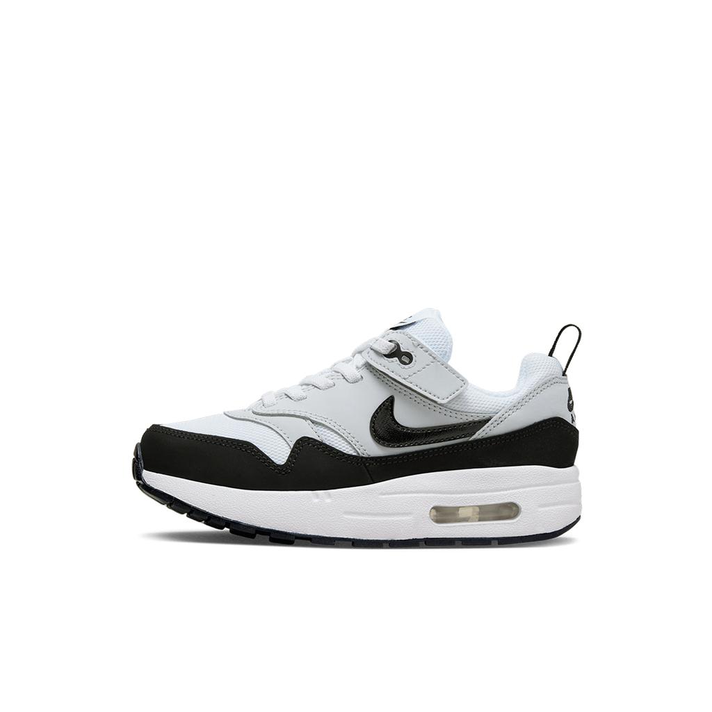 Little Kid's Nike Air Max 1 Easyon White/Black-Pure Platinum (DZ3308 106)