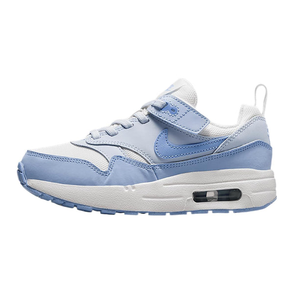 Little Kid's Nike Air Max 1 Easyon Sail/Psychic Blue-Blue Tint (DZ3308 116)