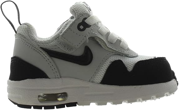 Toddler's Nike Air Max 1 Easyon White/Black-Pure Platinum (DZ3309 106)