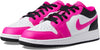 Big Kid's Jordan 1 Low Fierce Pink/Black-White (DZ5365 601)