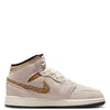 Little Kid's Jordan 1 Mid SE LT Orewood BRN/Metallic Gold (DZ5370 102)