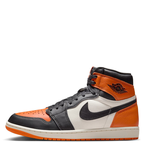 Men's Jordan 1 Retro High OG Black/Black-Sail-Starfish (DZ5485 008)