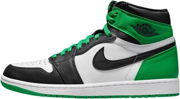 Men's Jordan 1 Retro High OG Black/Lucky Green-White (DZ5485 031)