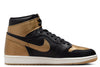 Men's Jordan 1 Retro High OG Black/Metallic Gold-Sail (DZ5485 071)