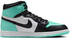 Men's Jordan 1 Retro High OG White/Black-Green Glow (DZ5485 130)