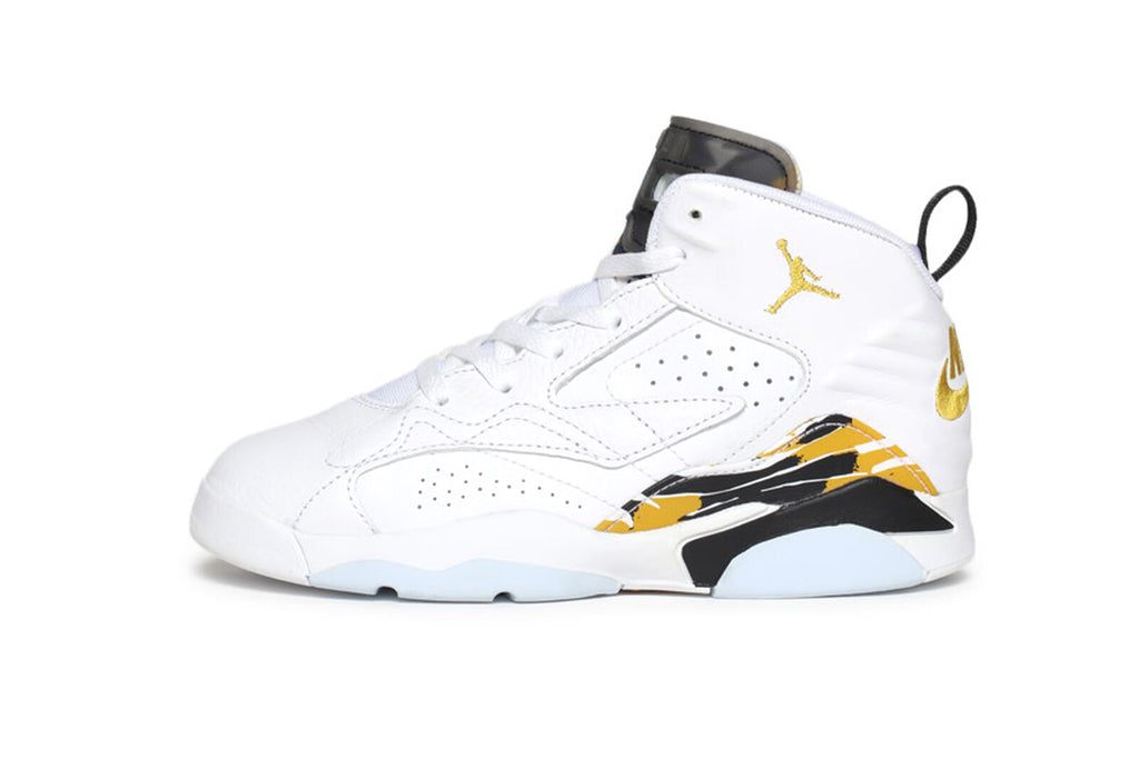 Little Kid's Jordan MVP White/Yellow Ochre-Black (DZ5578 107)