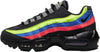 Big Kid's Nike Air Max 95 Black/Black-Volt-Blue Crystal (DZ5635 001)