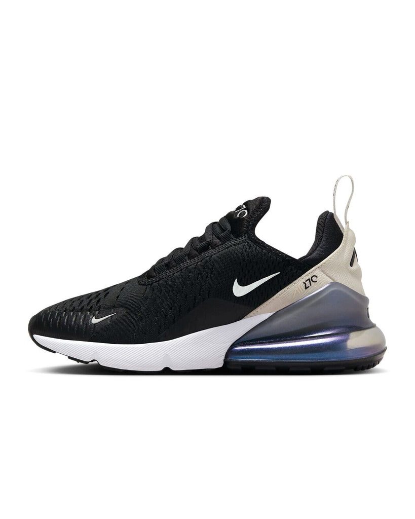 Women's Nike Air Max 270 Black/Metallic Silver-Phantom (DZ7736 002)