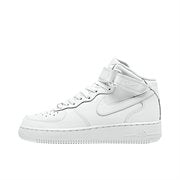 Big Kid's Nike Air Force 1 Mid LE White/White (DH2933 111)