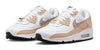 Women's Nike Air Max 90 White/Hemp-Summit White-Black (FB2617 100)