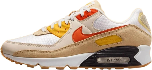 Men's Nike Air Max 90 SE Summit White/Safety Orange (FB4315 100)