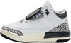 Little Kid's Jordan 3 Retro White/Black-Iron (FB4416 100)
