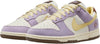 Women's Nike Dunk Low PRM Lilac Bloom/Soft Yellow-Sail (FB7910 500)