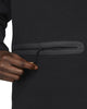 Men's Nike Sportswear Black Tech Fleece Half Zip Sweatshirt