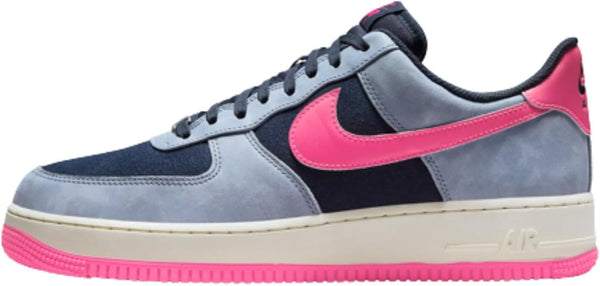 Men's Nike Air Force 1 '07 LX Dark Obsidian/Pink Blast (FB8876 401)