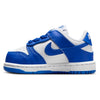 Toddler's Nike Dunk Low White/Concord-University Red (FB9107 106)