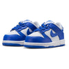 Toddler's Nike Dunk Low White/Concord-University Red (FB9107 106)