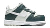 Toddler's Nike Dunk Low Deep Jungle/White-Light Silver (FB9107 300)