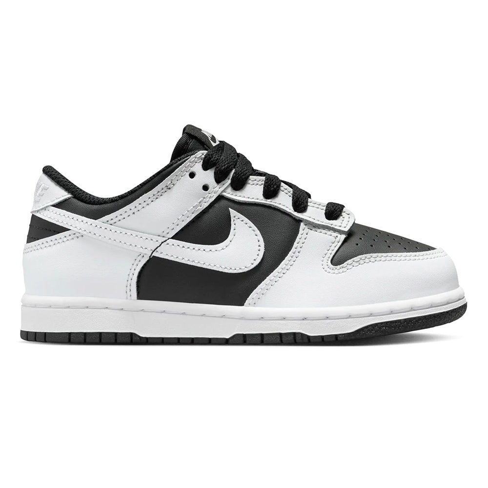 Little Kid's Nike Dunk Low Black/Platinum Tint (FB9108 010)