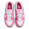 Little Kid's Nike Dunk Low White/Laser Fuchsia (FB9108 102)