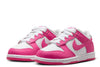 Little Kid's Nike Dunk Low White/Laser Fuchsia (FB9108 102)