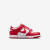 Little Kid's Nike Dunk Low White/University Red (FB9109 119) - 12