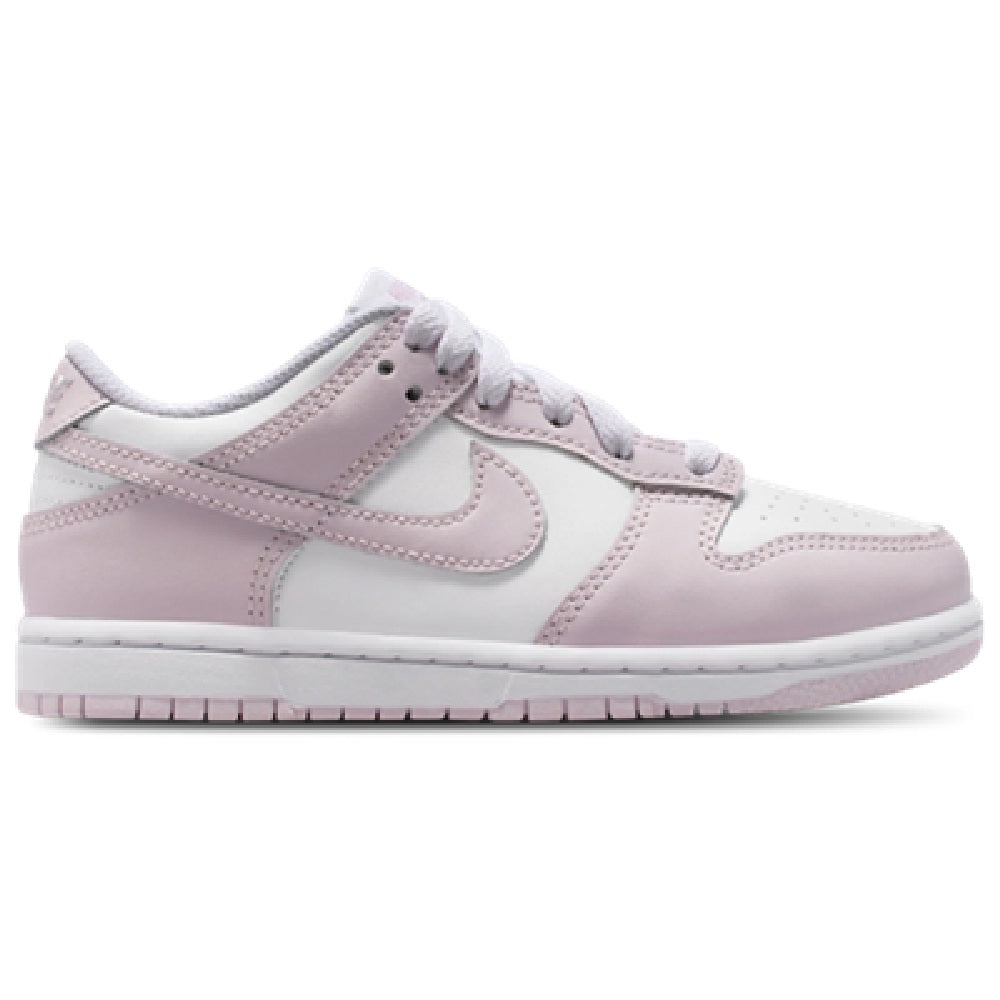 Little Kid's Nike Dunk Low White/Light Violet (FB9108 128)