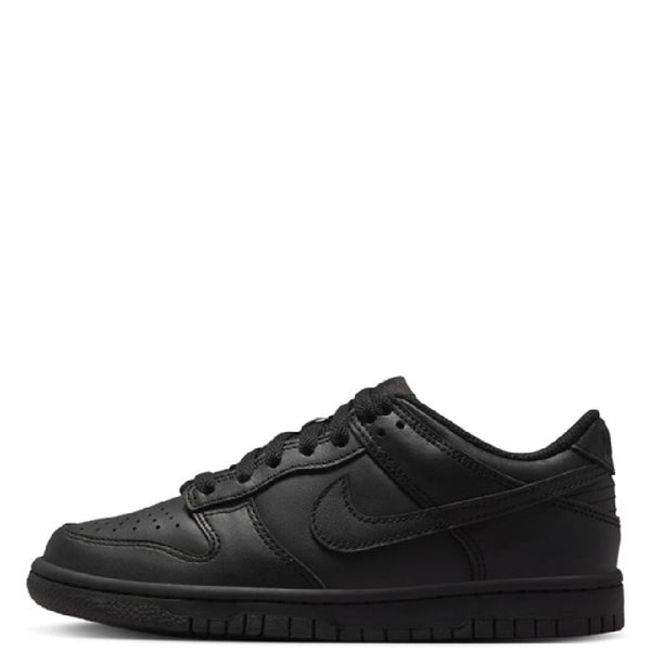 Big Kid's Nike Dunk Low Black/Black-Black (FB9109 009)
