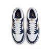 Big Kid's Nike Dunk Low White/Wheat-Midnight Navy (FB9109 111)