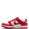 Big Kid's Nike Dunk Low White/University Red (FB9109 119)