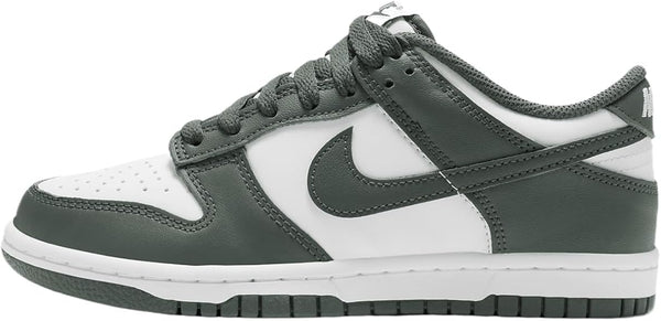 Big Kid's Nike Dunk Low White/Vintage Green-White (FB9109 120)