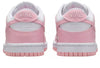 Big Kid's Nike Dunk Low White/Med Soft Pink-White (FB9109 125)