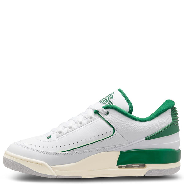 Men's Jordan 2/3 White/Pine Green-Sail (FD0383 103)