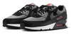 Men's Nike Air Max 90 Black/Flat Pewter-Picante Red (FD0664 001)