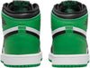 Little Kid's Jordan 1 Retro High OG Black/Lucky Green-White (FD1412 031)