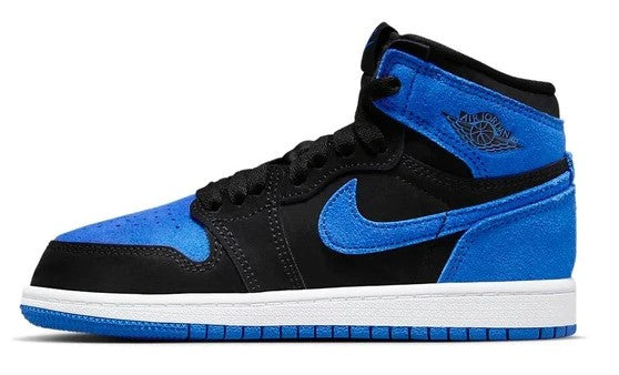 Little Kid's Jordan 1 Retro High OG Black/Royal Blue-White (FD1412 042)